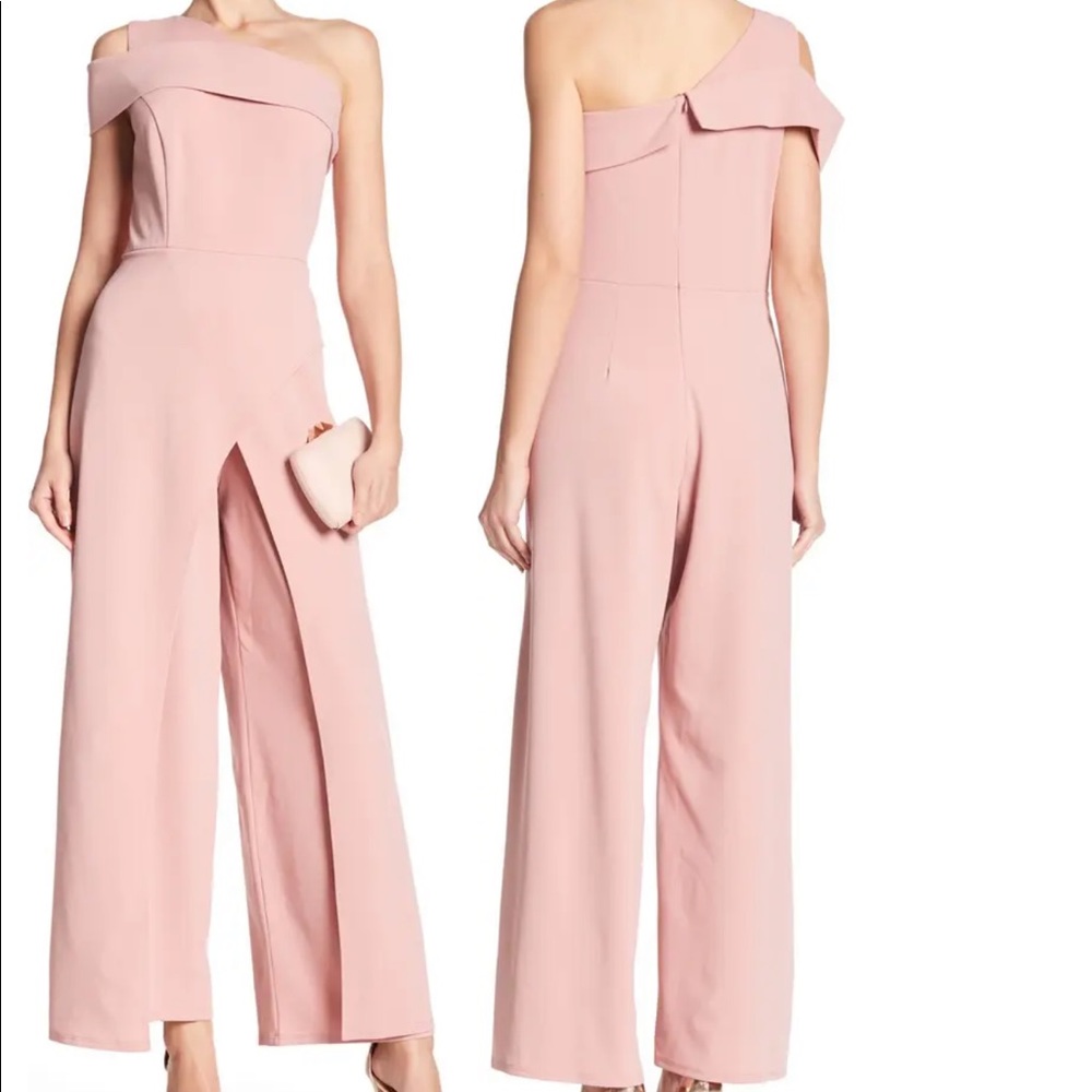 Large, Never Worn, Blush Marina Jumpsuit